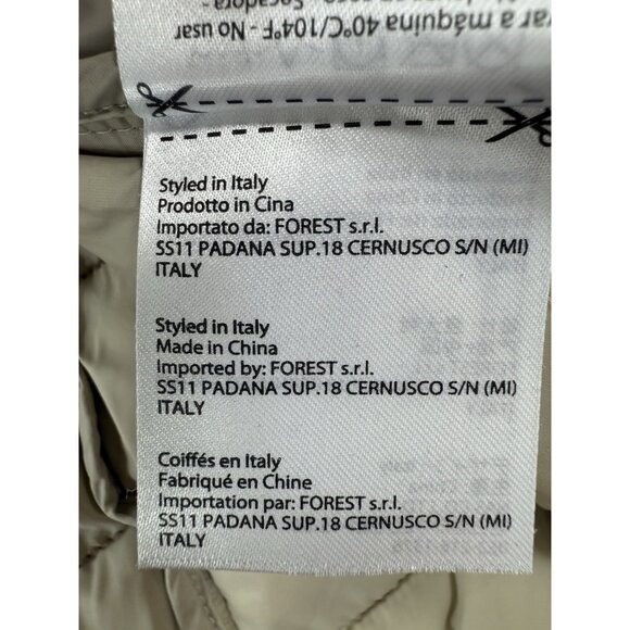 Save The Duck Jacket Womens Size Large Red Ultra Light Plumtech Hood Puffer - Picture 11 of 13